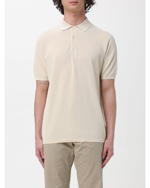 Aspesi Natural Cotton Polo Shirt for men
