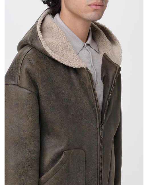 Salvatore Santoro Gray Jacket for men