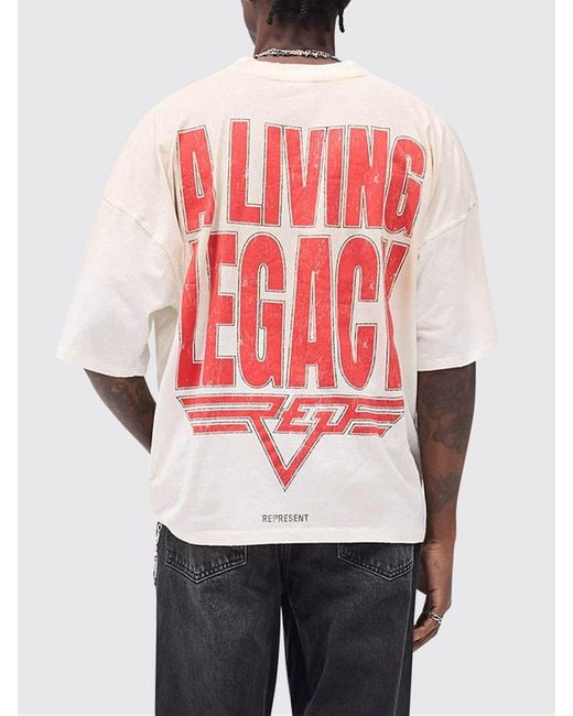 Represent White Polo Shirt for men