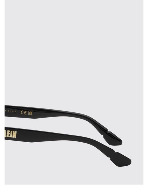Philipp Plein Gray Sunglasses for men