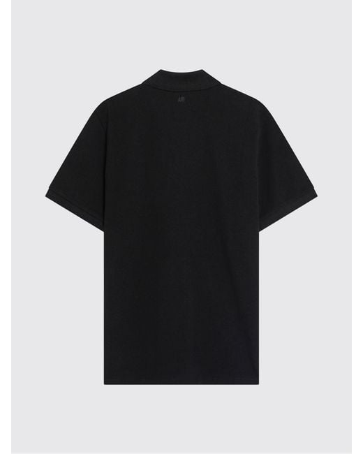Polo di AMI in Black da Uomo