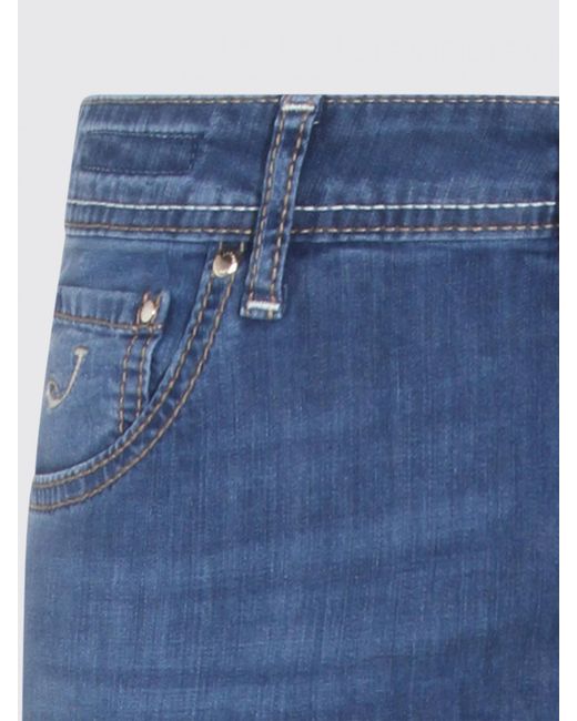 Jacob Cohen Blue Slim Fit Jeans for men