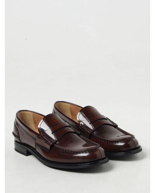 Church's Red Loafers