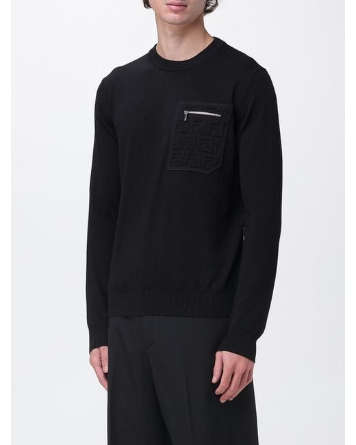 Fendi Blue Jumper for men