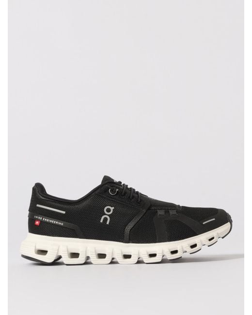 On Shoes White On Cloud 6 Mesh Sneakers