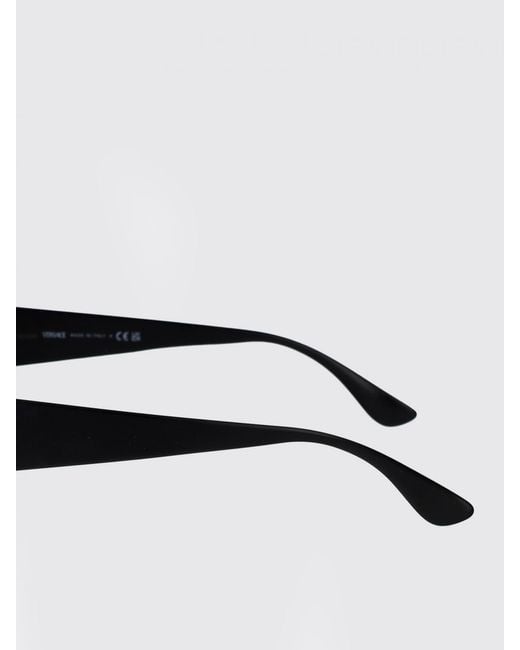 Versace Black Metal Sunglasses