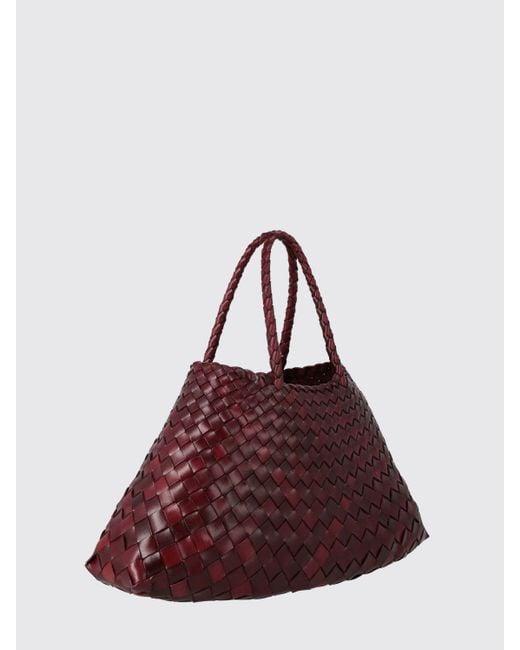 Borsa A Mano Donna di Dragon Diffusion in Purple