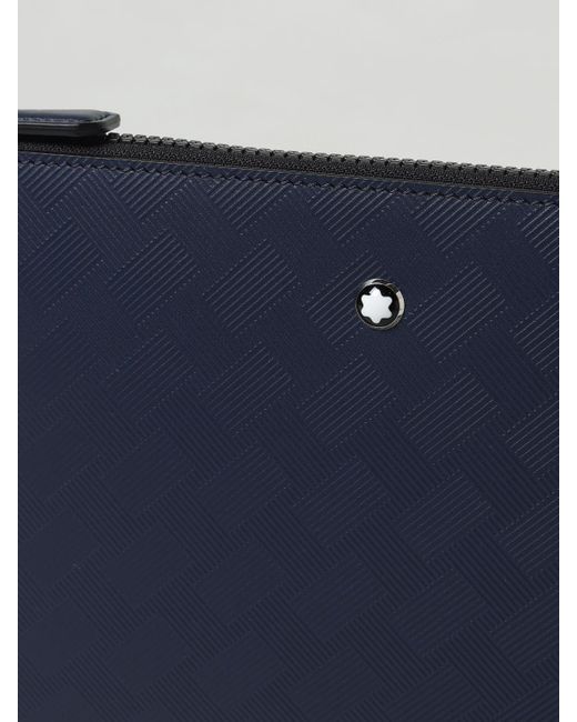 Montblanc Blue Briefcase for men