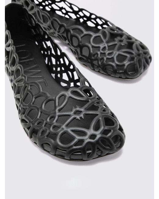 Loewe White Ballet Flat