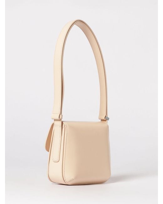 Giorgio Armani Natural La Prima Palmellato Leather Bag