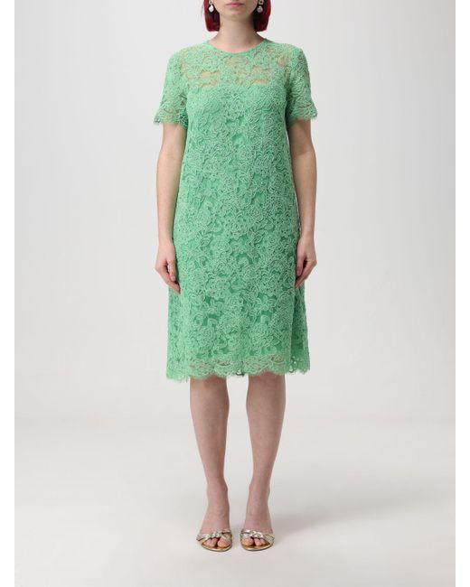 Ermanno Scervino Green Kleid