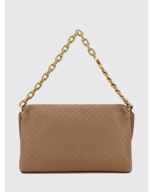 Gucci Natural Medium Chain Shoulder Bag