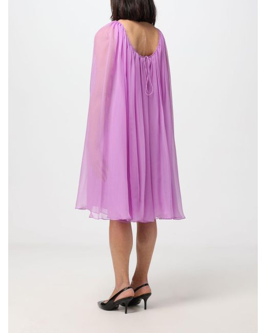 Max Mara Pianoforte Purple Dress