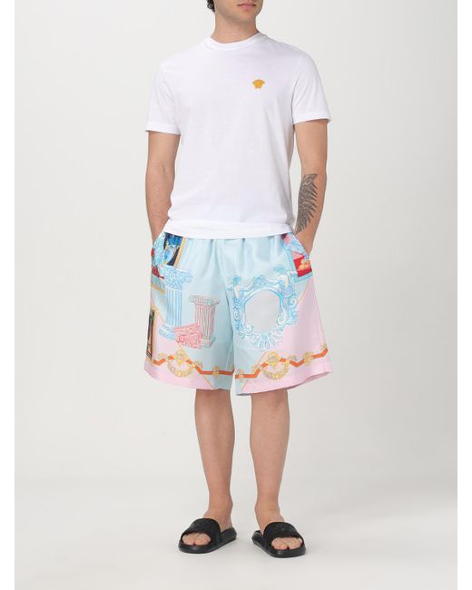 T-Shirt Homme Versace pour homme en coloris White