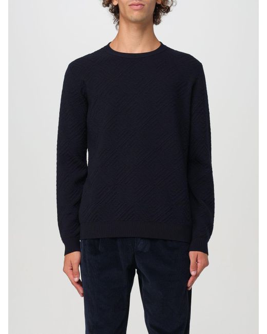 Giorgio Armani Sweater in Blue for Men Lyst