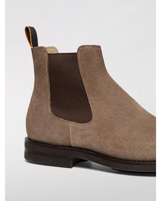 Santoni Brown Boots for men