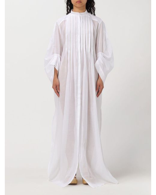 Robes Alberta Ferretti en coloris White