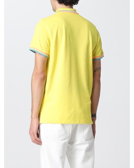 Peuterey Yellow Polo Shirt for men