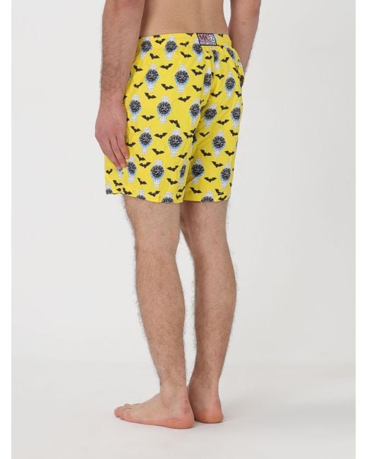 Mc2 Saint Barth Yellow Swimsuit for men