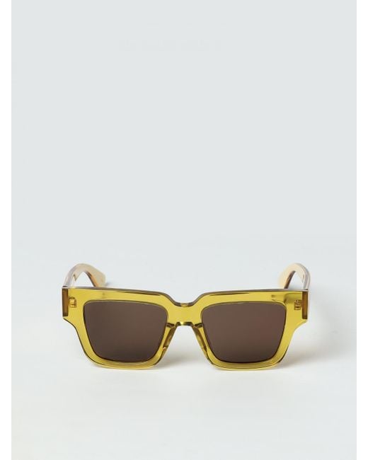 Occhiali Da Sole New Classic di Bottega Veneta in Yellow