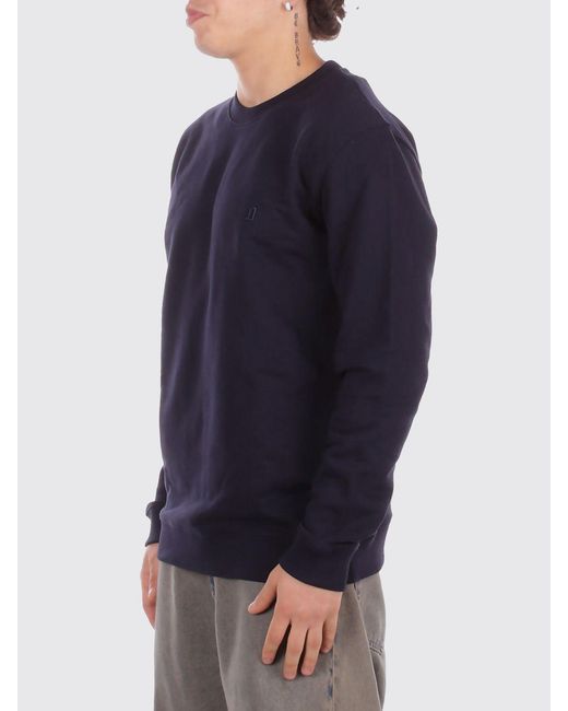 Dondup Blue Basic Cotton T-Shirt for men