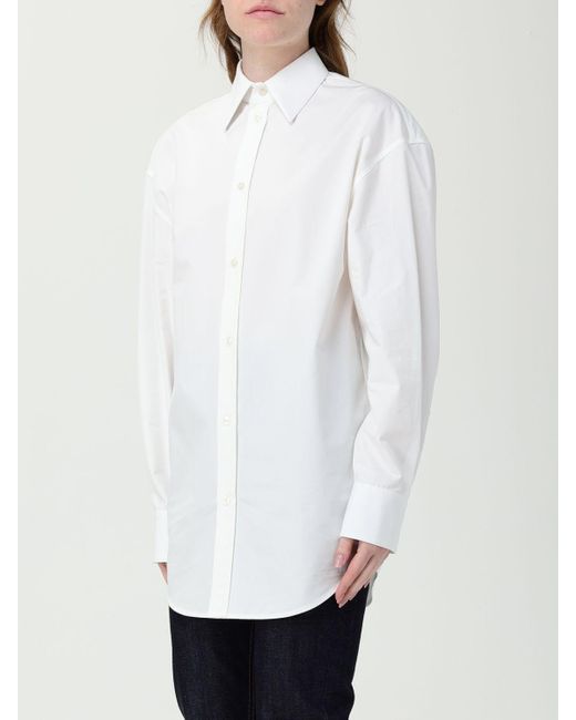 Camicia Classico di Saint Laurent in White