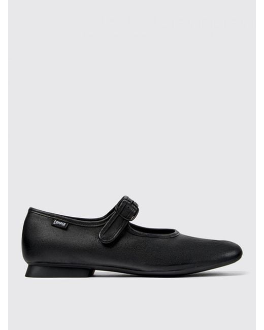 Camper Black Ballet Pumps