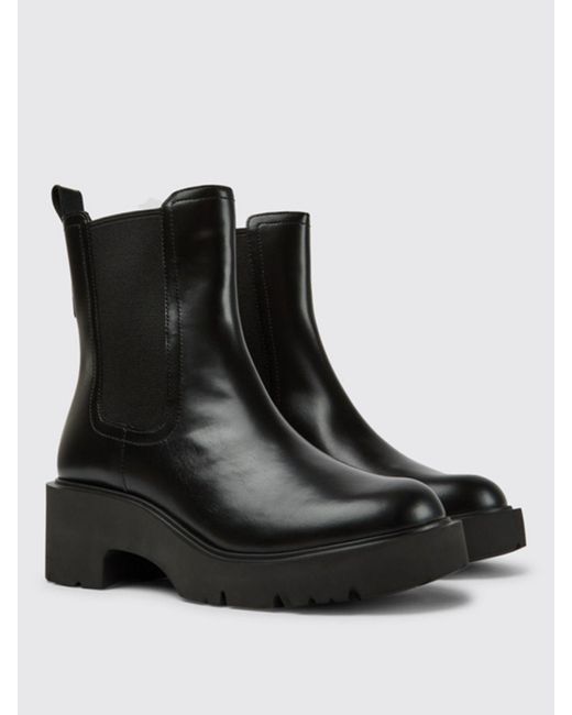 Camper Black Stiefelette
