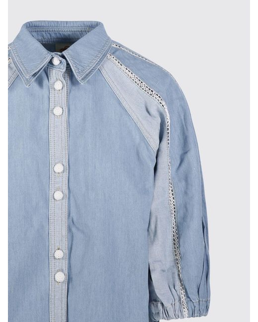 Farm Rio Blue Shirt