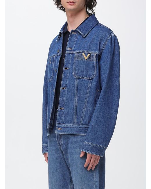 Valentino Blue Vlogo Jacket for men