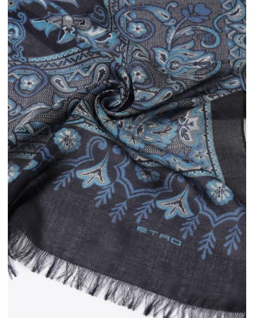 Bufanda Hombre Etro de hombre de color Blue