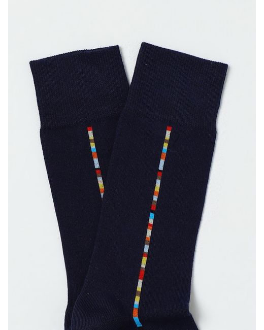 Paul Smith Blue Socks for men