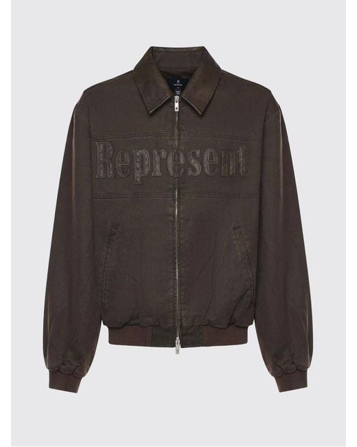 Cazadora Bomber Roscoe De Algodón Represent de hombre de color Black