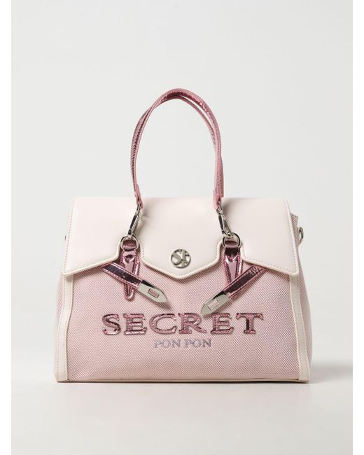 Secret Pon-pon Pink Handbag