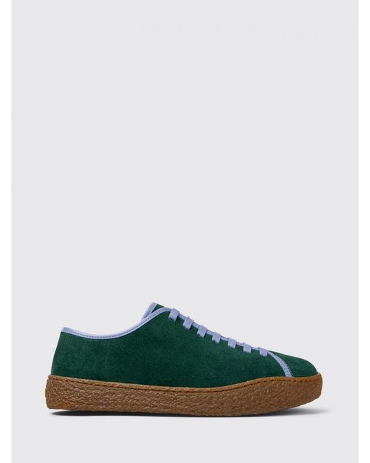 Camper Green Peu Terreno Suede Sneakers for men