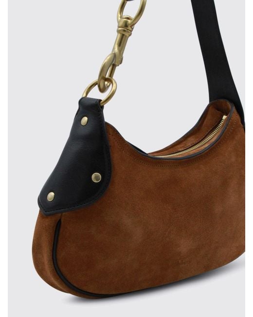 Mulberry Brown Hackney Small Bag