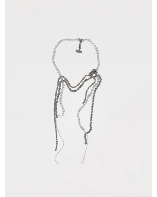 MM6 by Maison Martin Margiela White Jewel