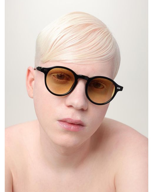 Moscot Natural Acetate Sunglasses for men