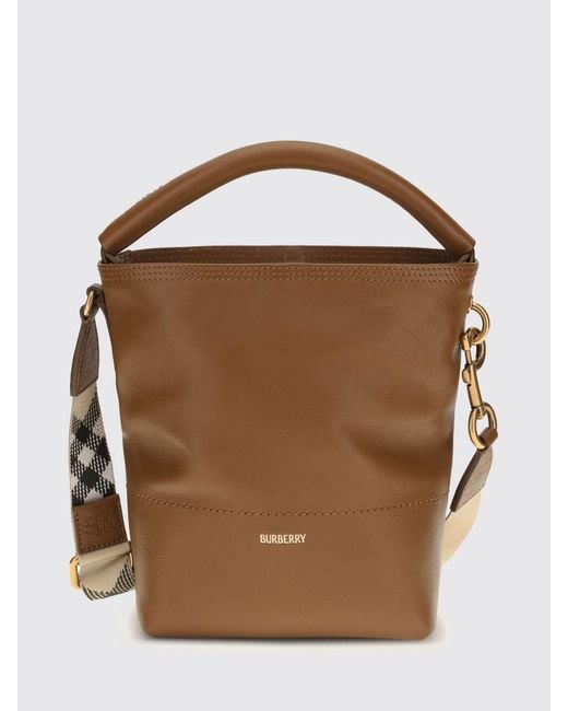 Burberry Brown B-Clip Mini Handbag