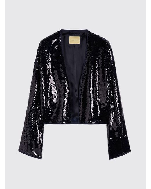 Momoní Black MomonÌ Polyester Jacket With Sequins