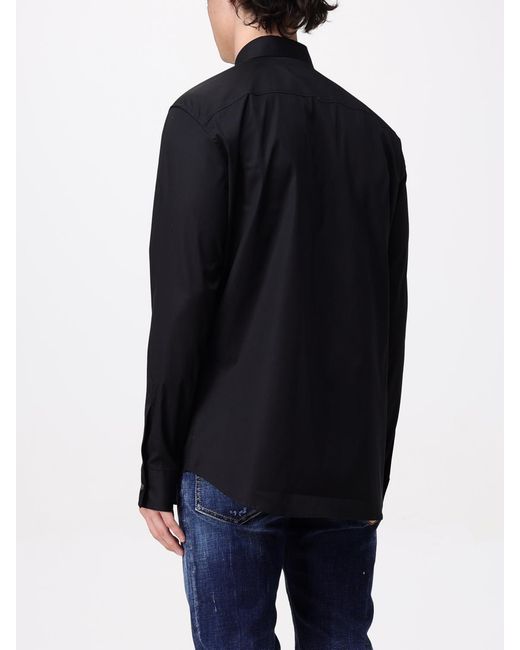 DSquared² Blue Poplin Shirt for men