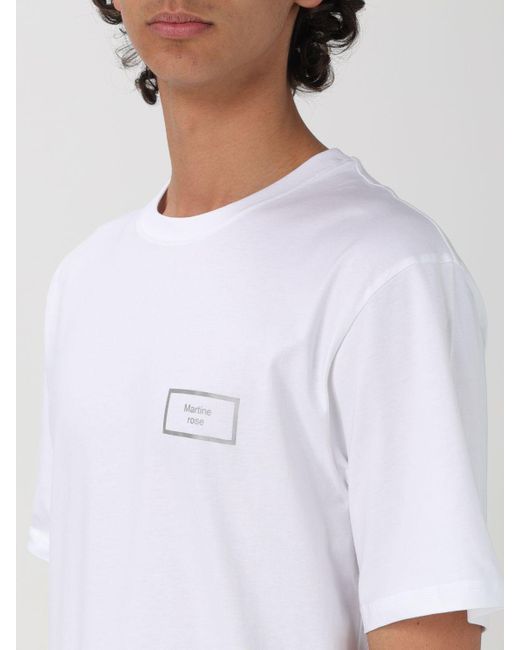 T-shirt Martine Rose pour homme en coloris White