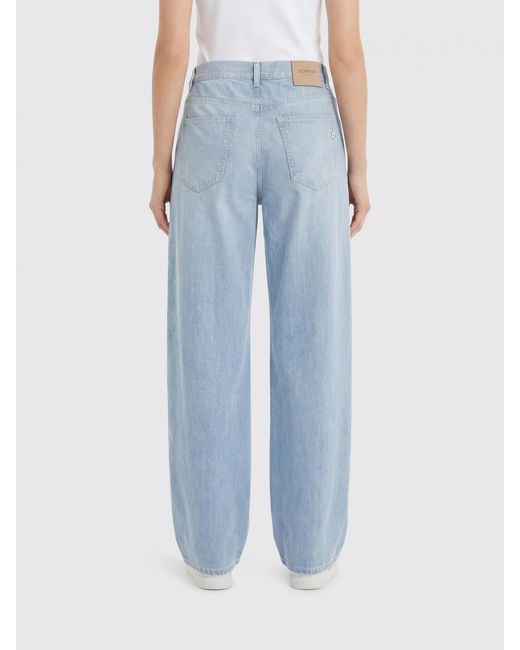 Dondup Blue Baggy Jeans