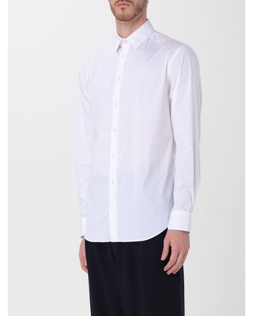 Chemise Giorgio Armani pour homme en coloris White