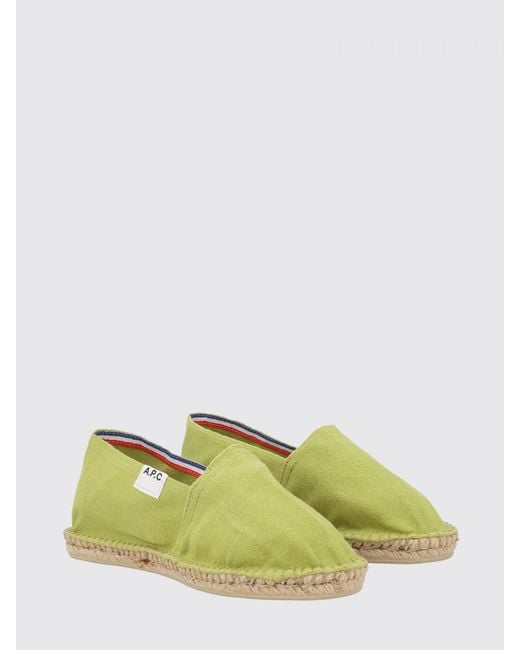 Espadrillas di A.P.C. in Green