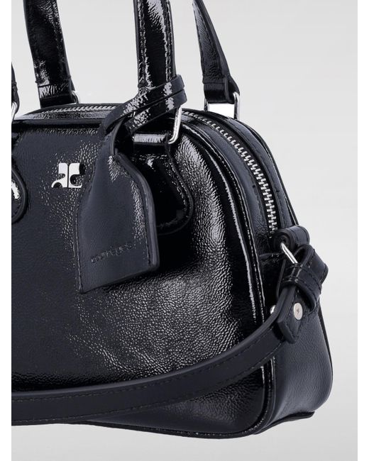 Borsa Tote Ac Stud di Courreges in Black