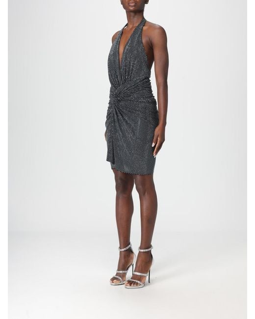 Alexandre Vauthier Blue Rhinestone Dress