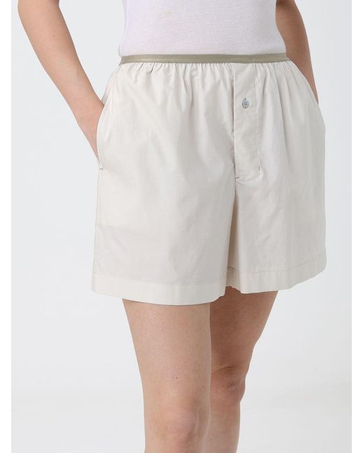 Lemaire White Shorts