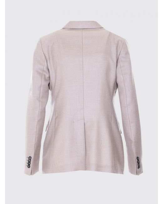 Tagliatore Gray Double Breasted Blazer