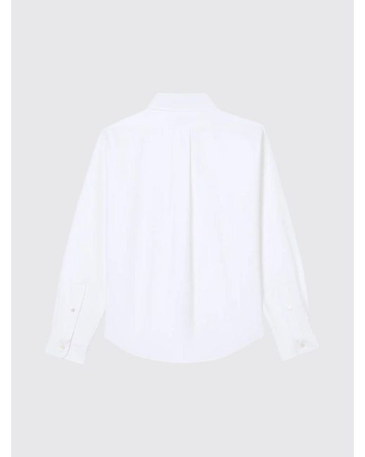 KENZO White Classic Cotton Poplin Shirt